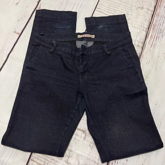 J Brand Dark Wash Denim Jeans mid rise Size 29 *as Is - Picture 5 of 13